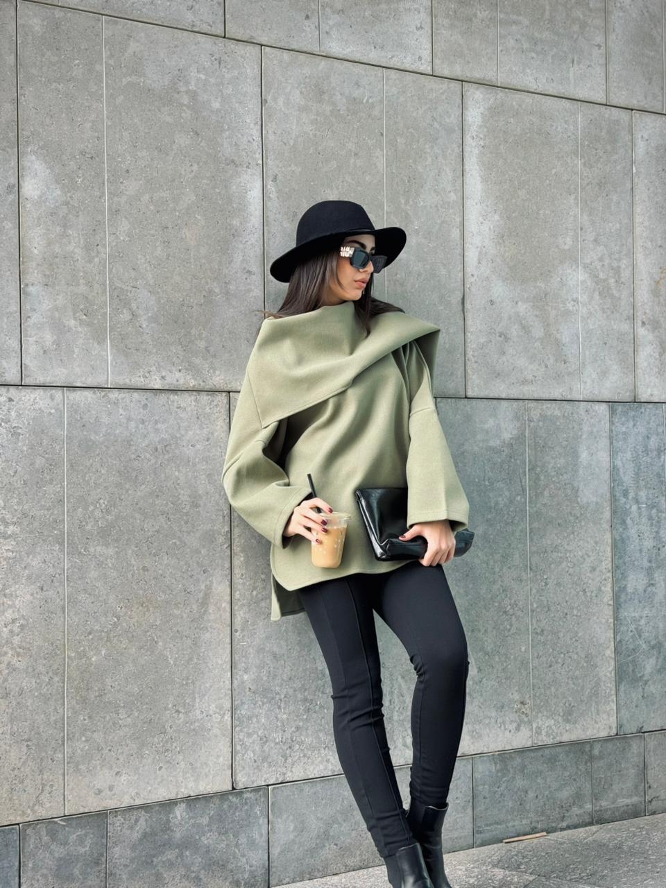 1 Oversized Blouse- Mint - Image 1