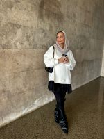 Dentelle Blend sweat shirt