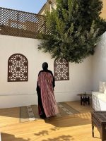 Suede fringed kaftan - Image 3