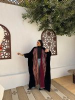 Suede fringed kaftan - Image 4