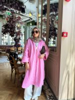 Pink linen shirt - Image 2