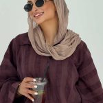 Burgundy light Weight cape