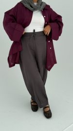 Gray Ballon pants - Image 3
