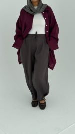 Gray Ballon pants - Image 2