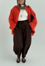 Brown Ballon Pants - Image 3